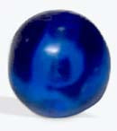 ROUND BEADS 8 mm TRANSPARENT BLUE - PACK OF 1000