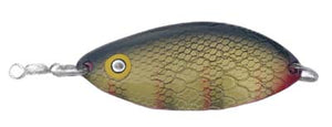 PACK OF 6 TROUT & COHO CATCHER SPOON BLANKS 3/4 OZ GOLD PERCH