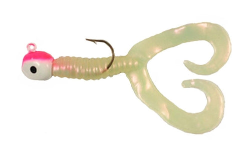 3/8 oz jig - double & single tail grubs, good for all fish species