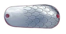 Load image into Gallery viewer, PACK OF 50 TROUT &amp; SALMON CATCHER SPOON BLANKS 1/2 OZ SILVER
