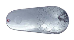 PACK OF 6 TROUT & SALMON CATCHER SPOON BLANKS 1 OZ SILVER