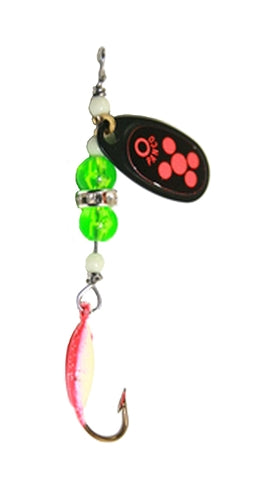 diamond willow fishing lures Diamond Willow, ice fishing spinner, good for all fish species. – Castalure