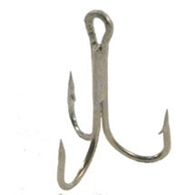 Load image into Gallery viewer, PACK OF 100 #2 TREBLE HOOKS
