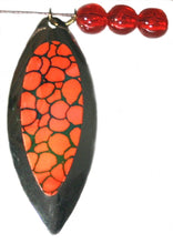 Load image into Gallery viewer, FOUR BLADES WILLOW LEAF TROLL - ORANGE TURTLE SHELL PRISM
