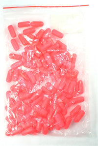 RIG FLOATS 1/4" X 5/8" - FLUORESCENT RED